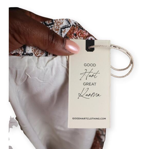 Matilda Jane Good Hart GH Rayne Womens Floral Print Skirt Size L Large NWT - Picture 9 of 9